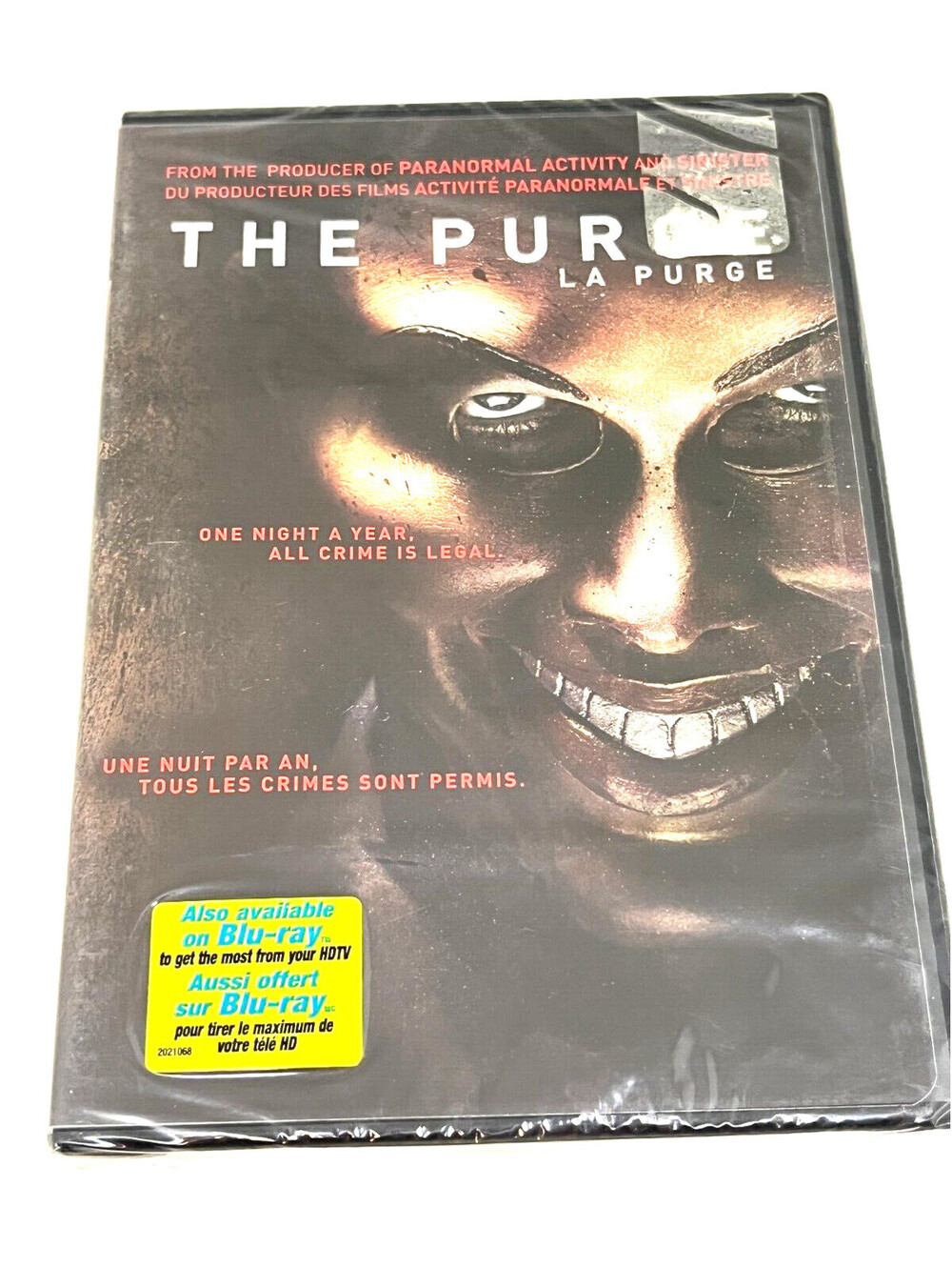 The Purge DVD - Brand New Sealed